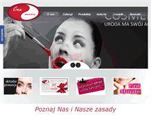 Tablet Screenshot of cosmein.pl